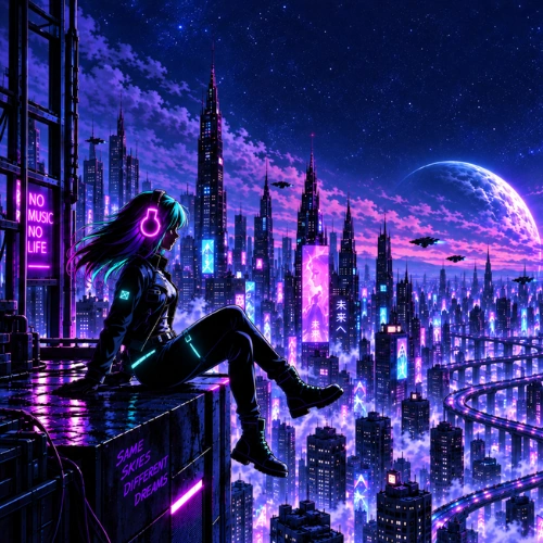 Synthetic Horizon – Electronic Vibes cover art